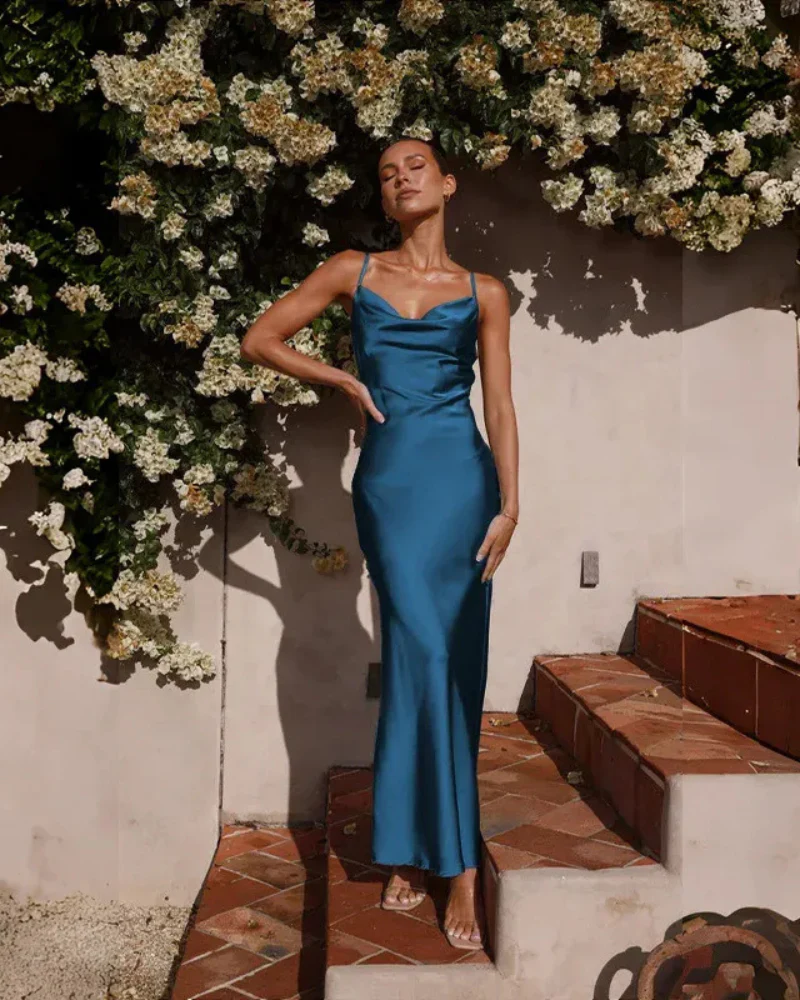 Damen langes elegantes Kleid für Hochzeitsgäste | Maxi - Image 7