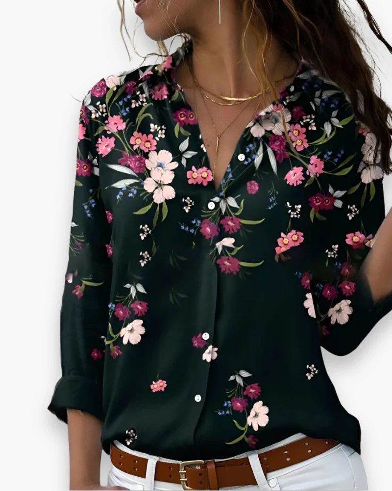 Damen Lässige Druckbluse | Zeitloser Stil - Image 4