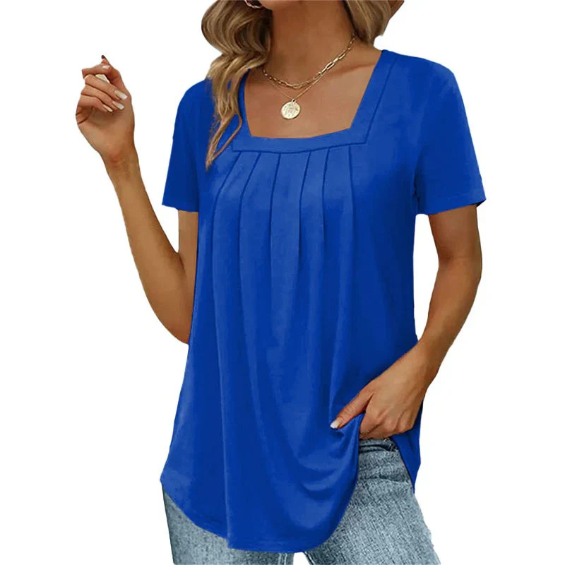 Damen lässige Sommerbluse | Kurzarm - Image 7