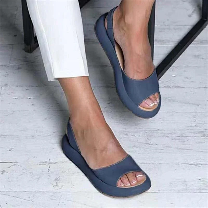 Damen lässige Sommersandalen | Plateau - Image 3
