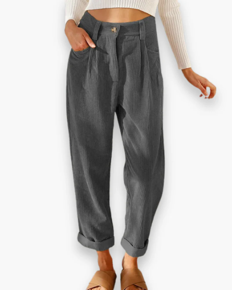 Damen Lässige Stoffhose | Bequeme Passform - Image 3