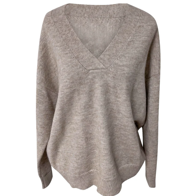 Damen lässiger trendiger Pullover | übergroß - Image 2