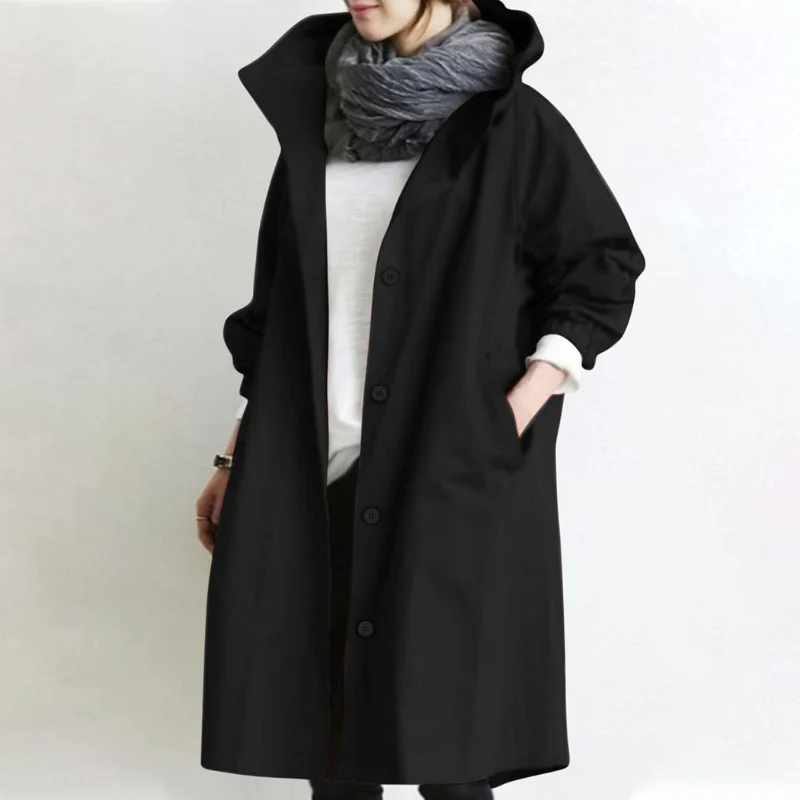 Damen lässiger wasserabweisender Trenchcoat | Wasserdichte - Image 8