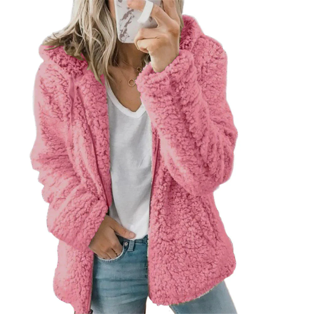 Damen Lässiges Kapuze Jacke | Warme - Image 7