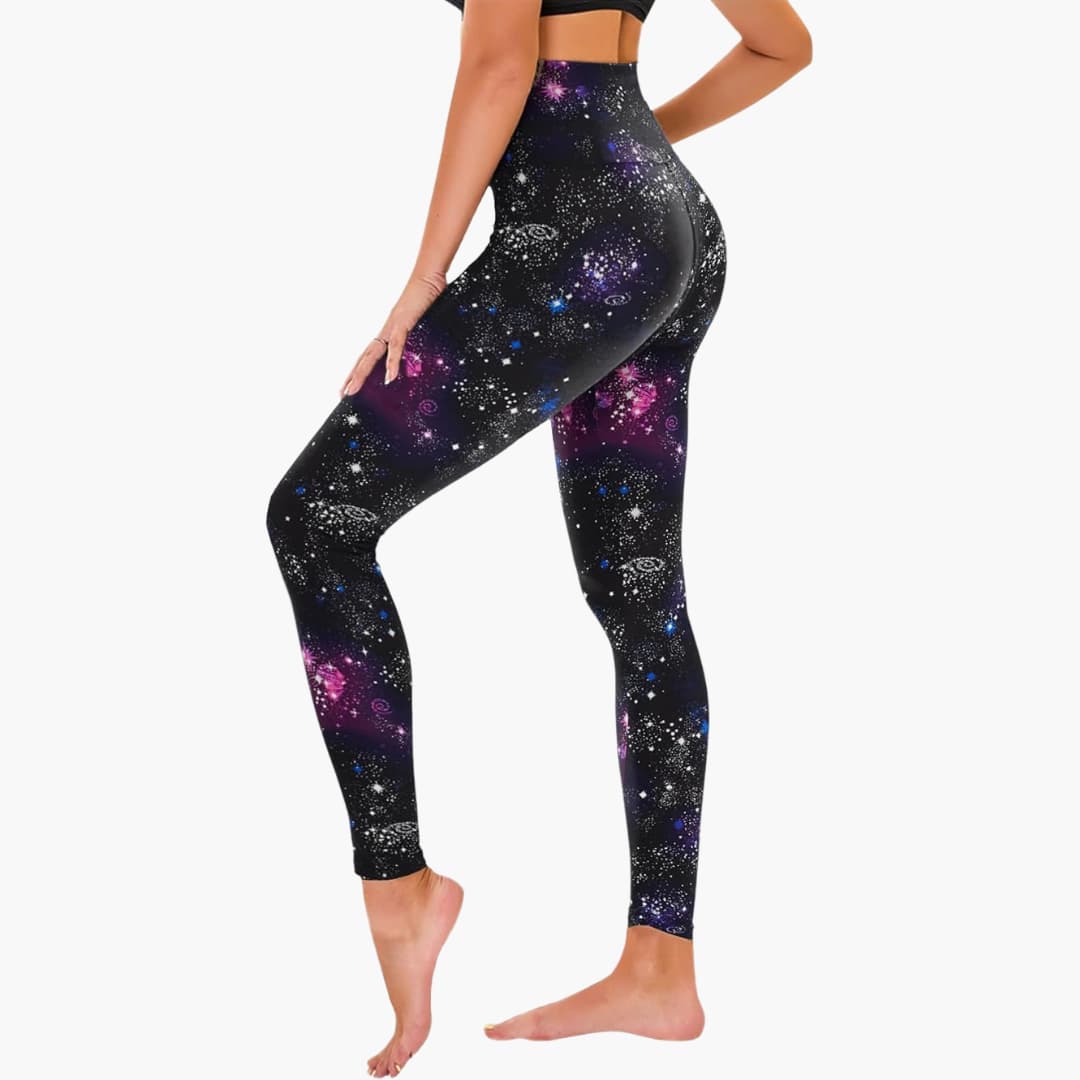 Damen Leggings mit Leopardenmuster und hohem Bund - Image 10