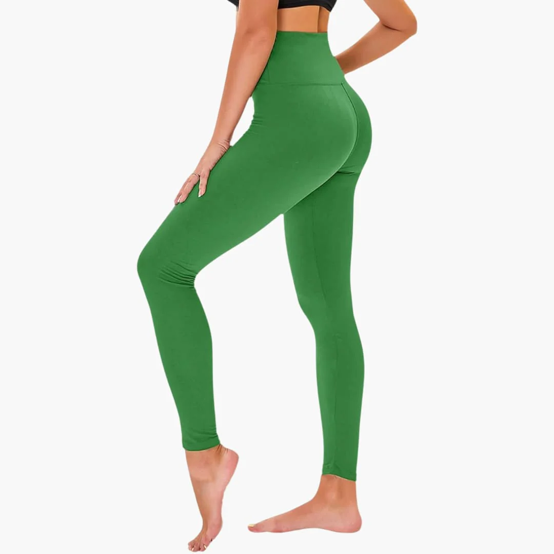 Damen Leggings mit Leopardenmuster und hohem Bund - Image 11