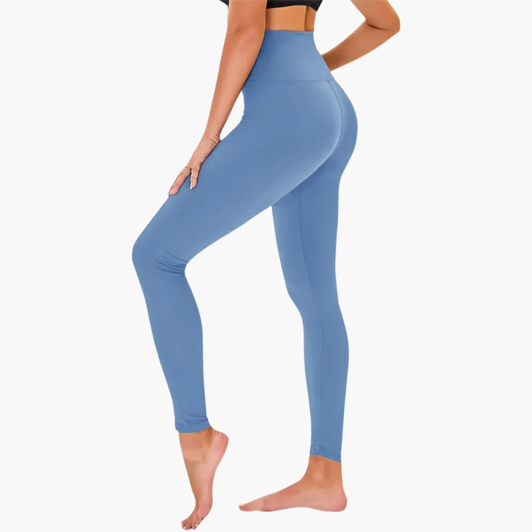 Damen Leggings mit Leopardenmuster und hohem Bund - Image 12