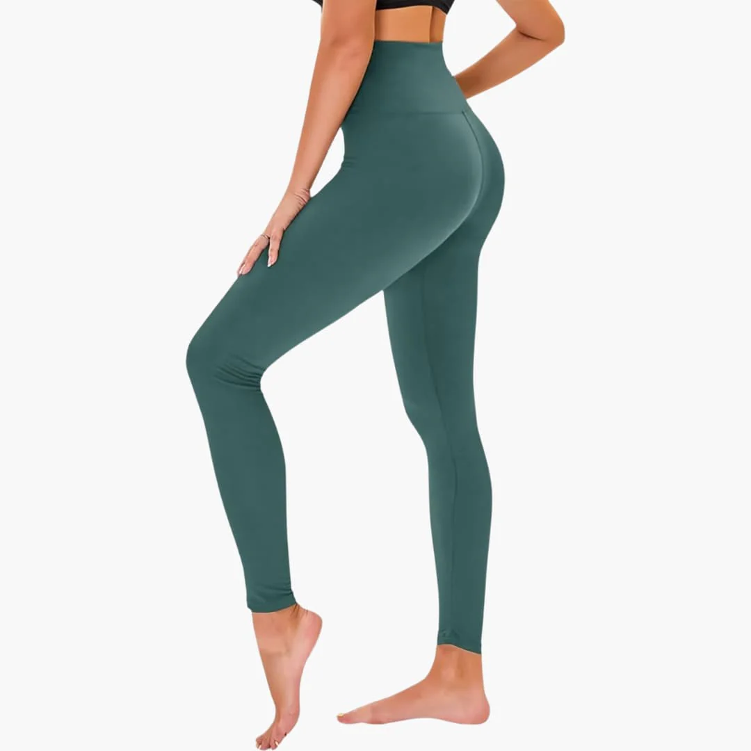 Damen Leggings mit Leopardenmuster und hohem Bund - Image 8