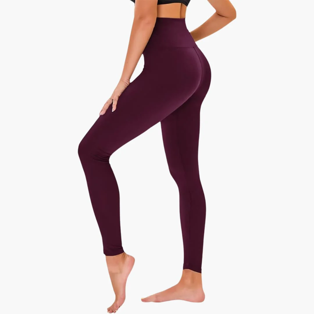 Damen Leggings mit Leopardenmuster und hohem Bund aus Stretchmaterial - Image 10