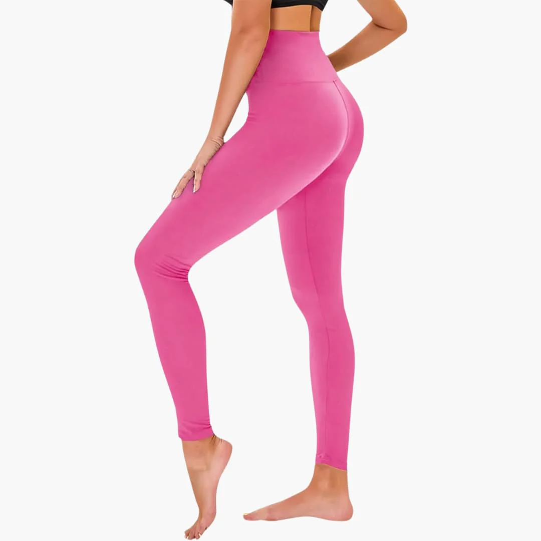 Damen Leggings mit Leopardenmuster und hohem Bund aus Stretchmaterial - Image 13
