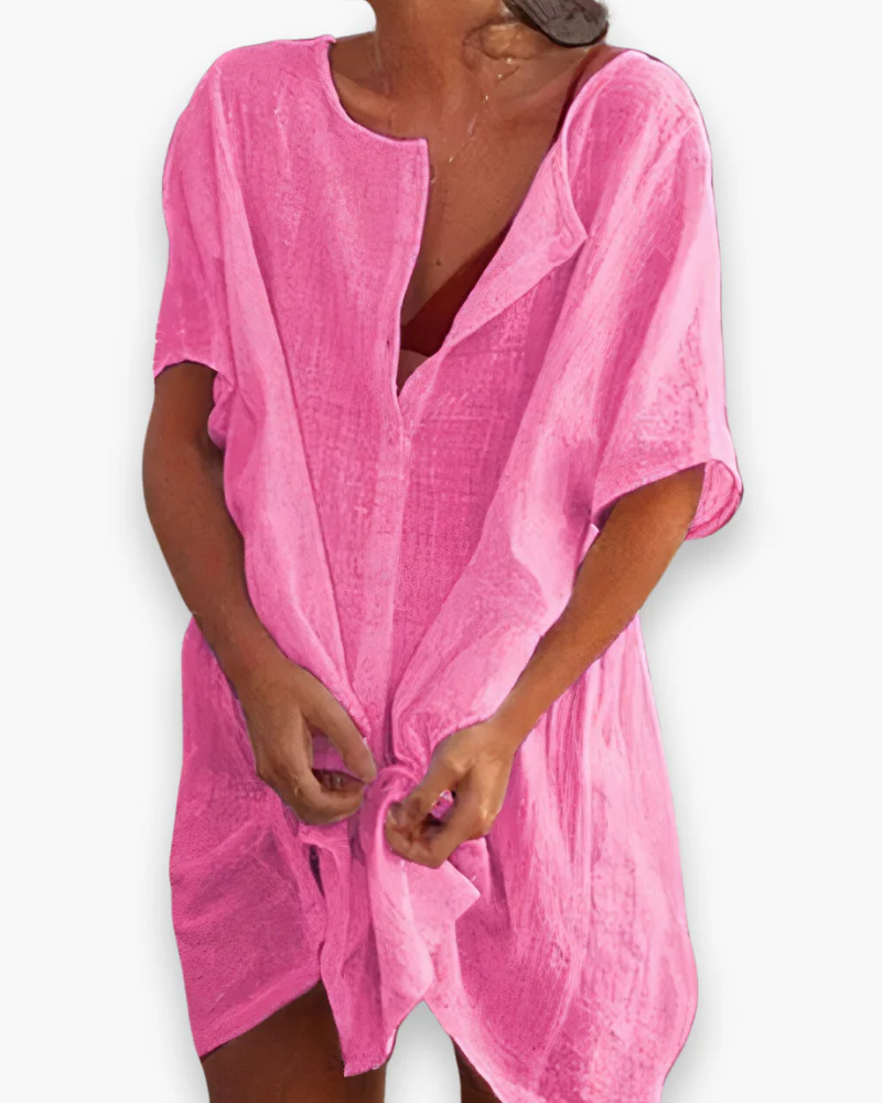 Damen Leichtes Strandkleid | Entspannt - Image 2