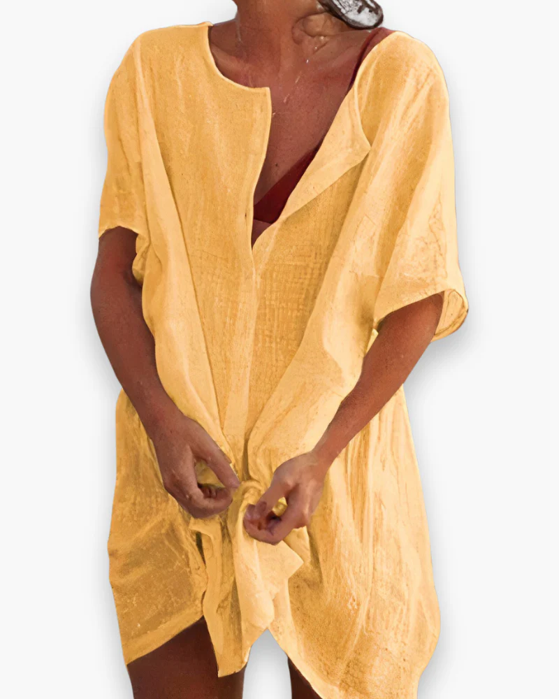 Damen Leichtes Strandkleid | Entspannt - Image 3