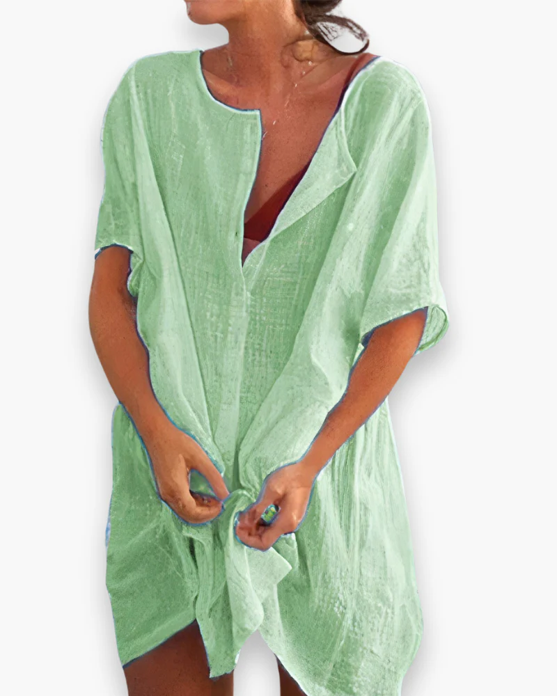 Damen Leichtes Strandkleid | Entspannt - Image 5
