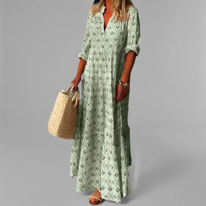Damen lockeres bequemes langes Kleid | Maxi - Image 3
