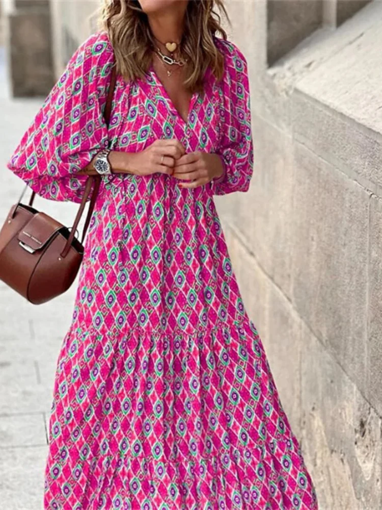 Damen lockeres luftiges Sommerkleid | Maxi - Image 5