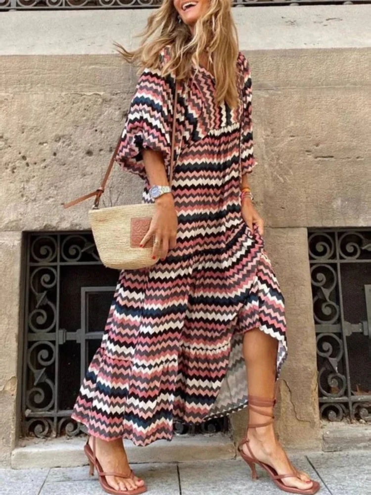 Damen lockeres luftiges Sommerkleid | Maxi - Image 7