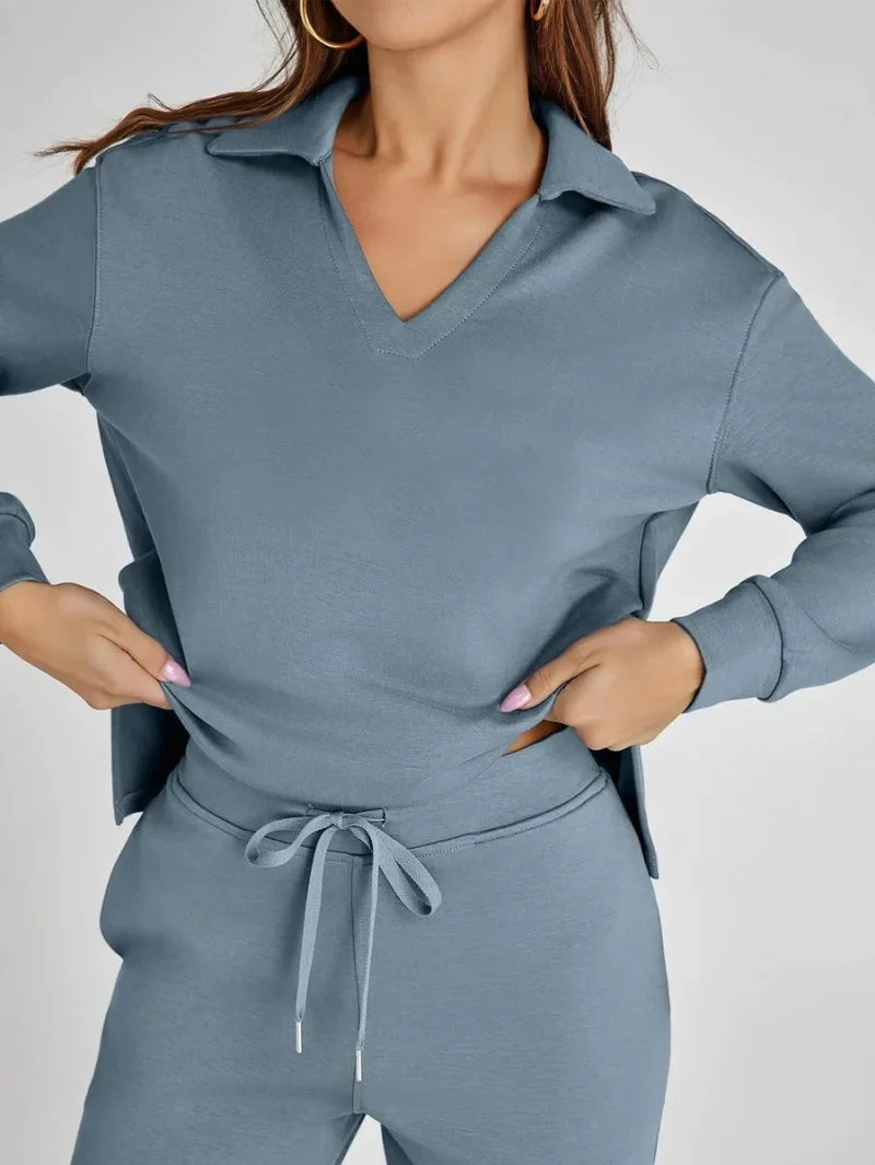 Damen Lounge-Set | zweiteilige Ausführung mit Top und Hose - Image 6