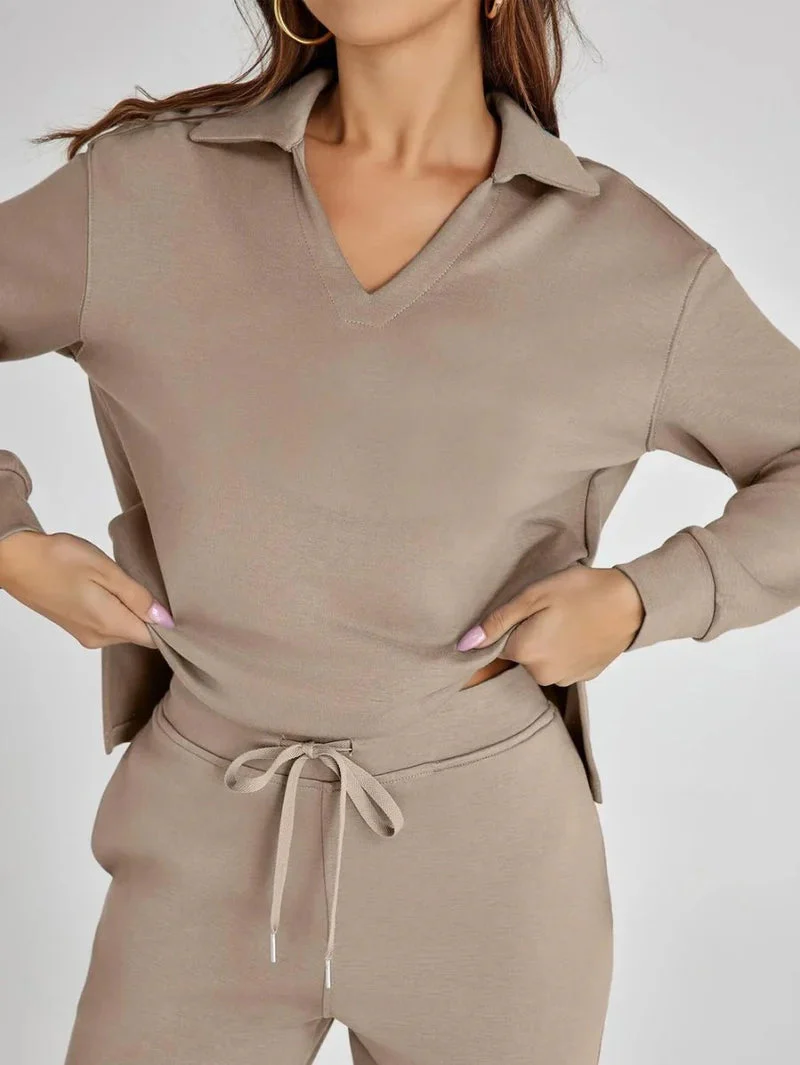 Damen Lounge-Set | zweiteilige Ausführung mit Top und Hose - Image 8
