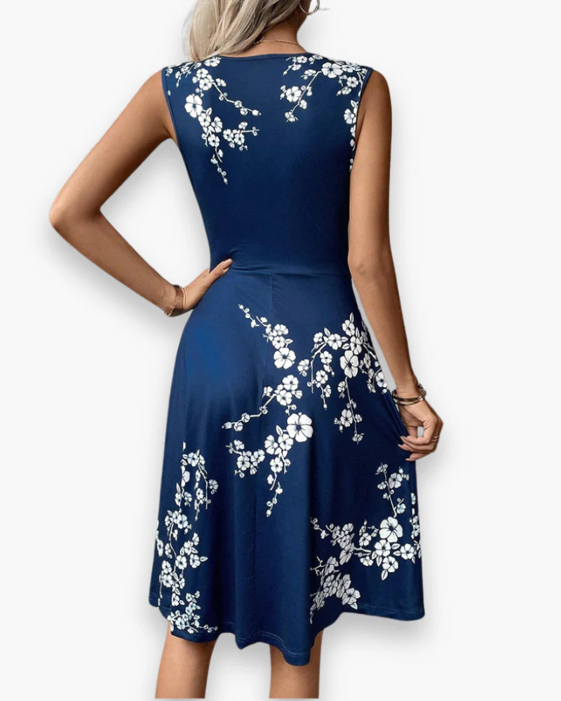 Damen Luftiges Elegantes Kleid | Midi - Image 2