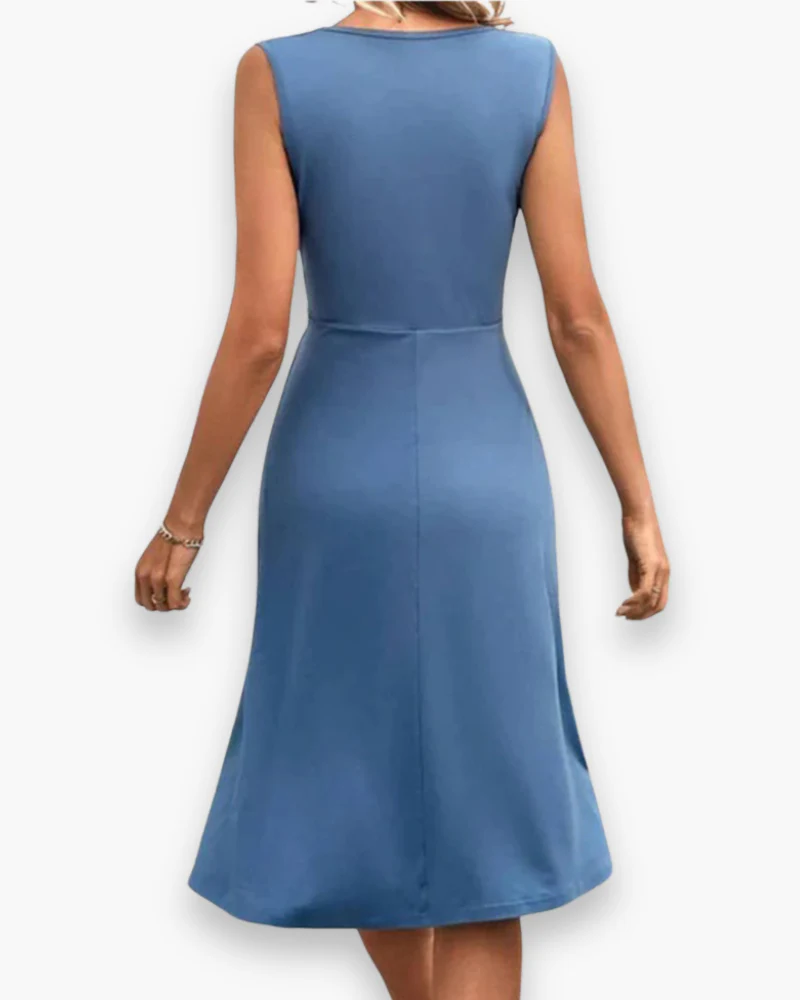 Damen Luftiges Elegantes Kleid | Midi - Image 4