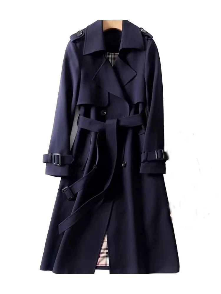 Damen luxuriöser klassischer Trenchcoat | Herbst - Image 3