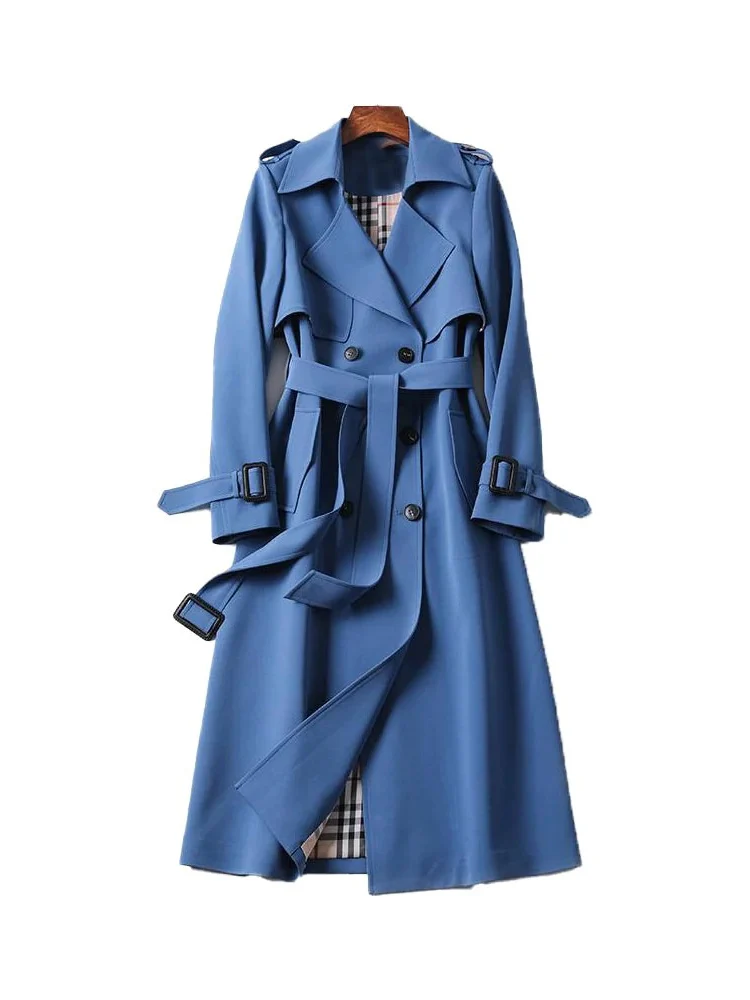 Damen luxuriöser klassischer Trenchcoat | Herbst - Image 4
