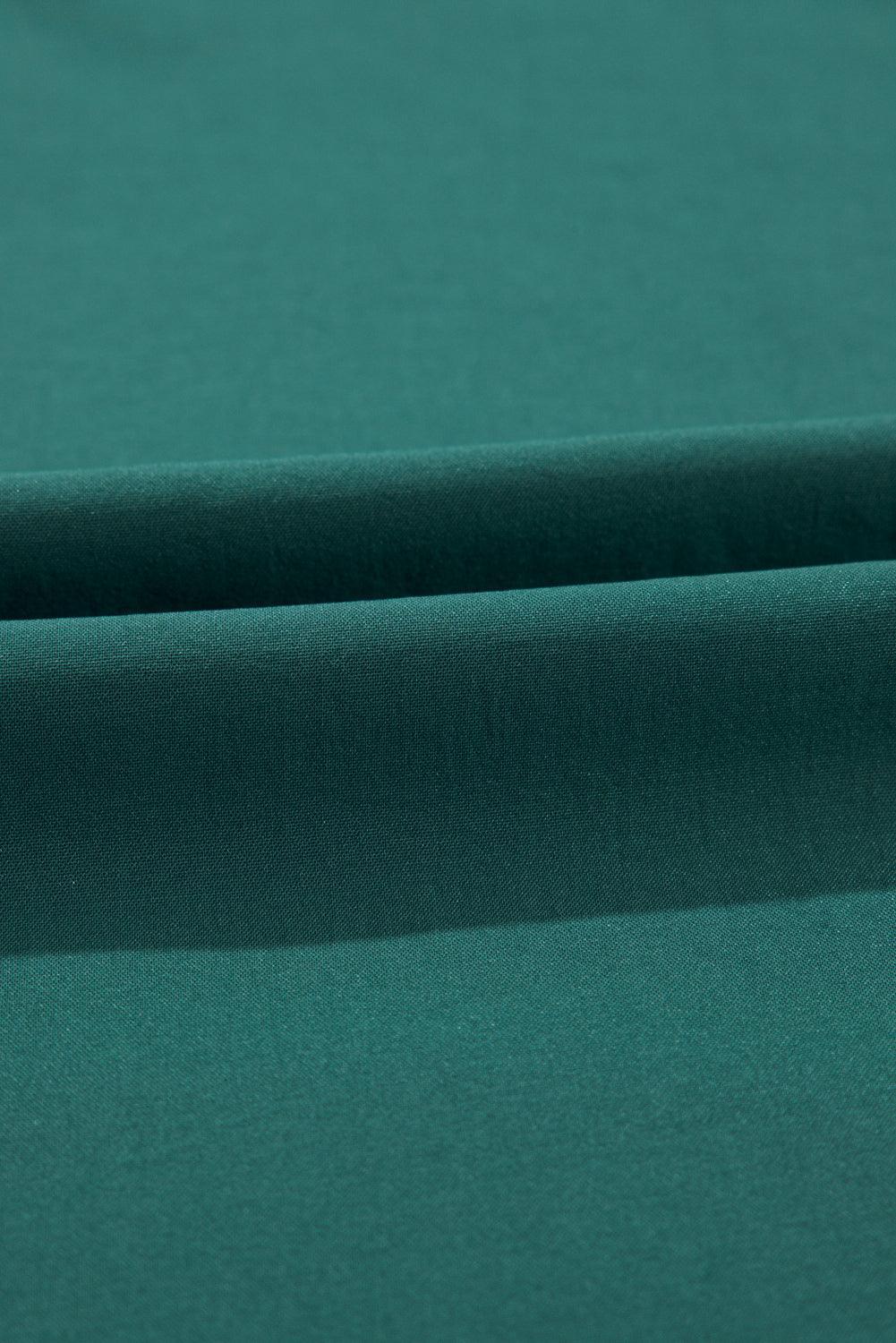 Damen Maxikleid mit Gürtel und V-Ausschnitt - Image 6