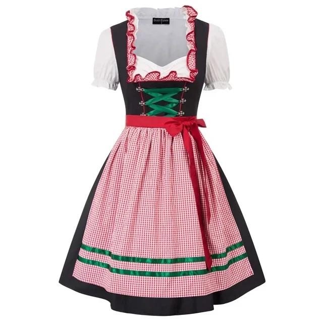 Damen Mini Oktoberfest Dirndlkleid - Image 2
