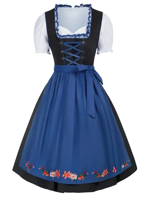 Damen Mini Oktoberfest Dirndlkleid - Image 7
