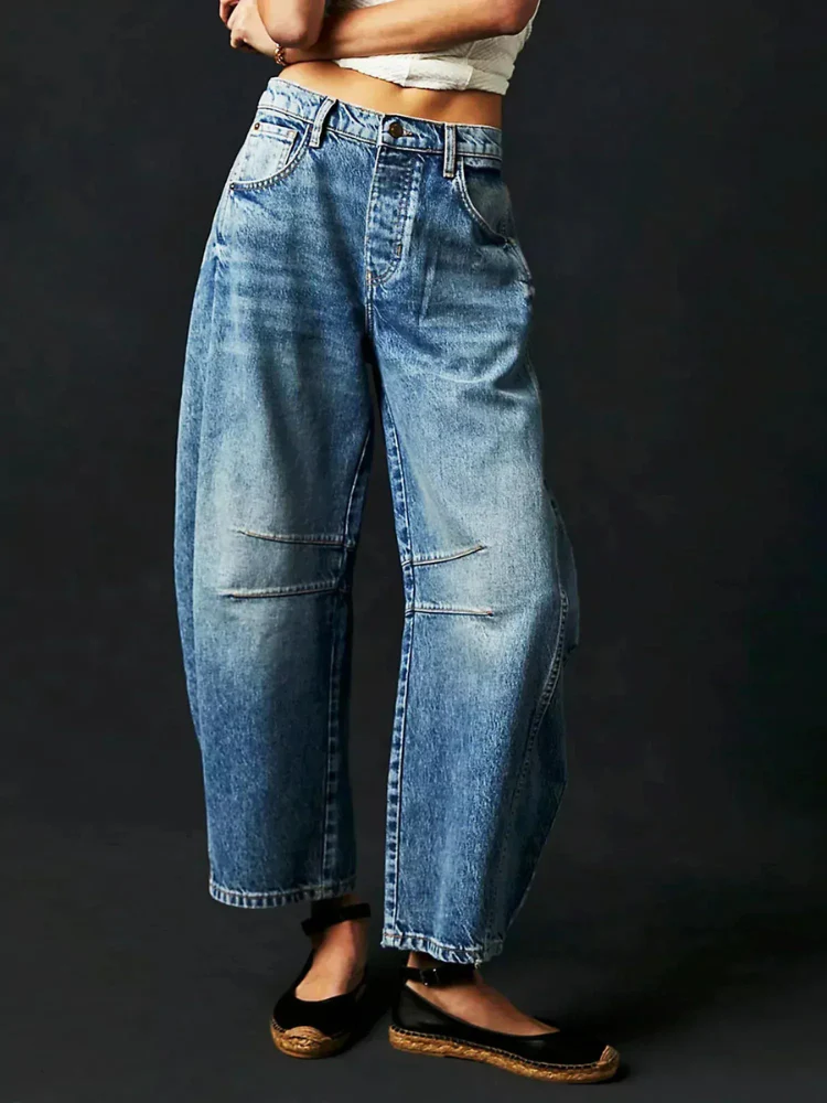 Damen moderne trendige Jeans | Baggy - Image 2