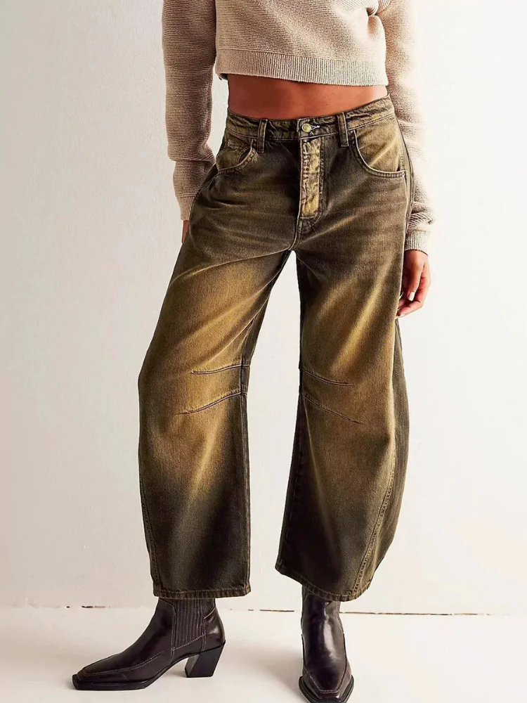 Damen moderne trendige Jeans | Baggy - Image 4