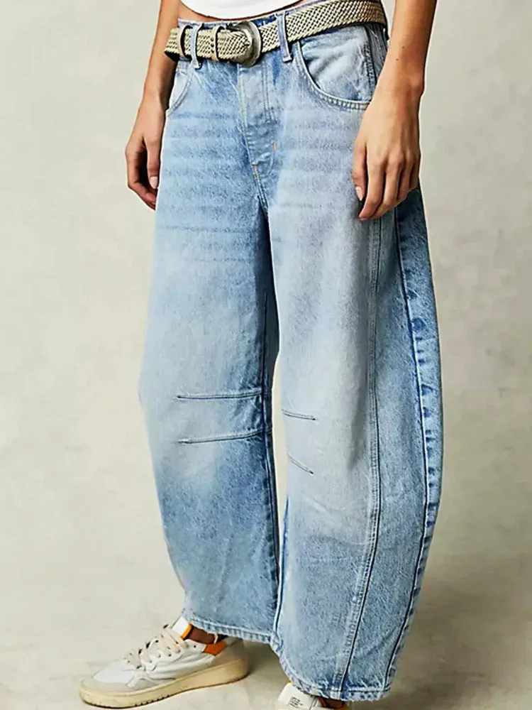 Damen moderne trendige Jeans | Baggy - Image 5