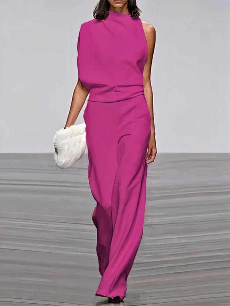 Damen moderner Jumpsuit mit weitem Bein | Hochzeitsgäste - Image 12