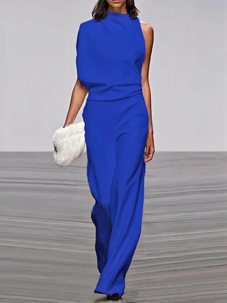 Damen moderner Jumpsuit mit weitem Bein | Hochzeitsgäste - Image 4