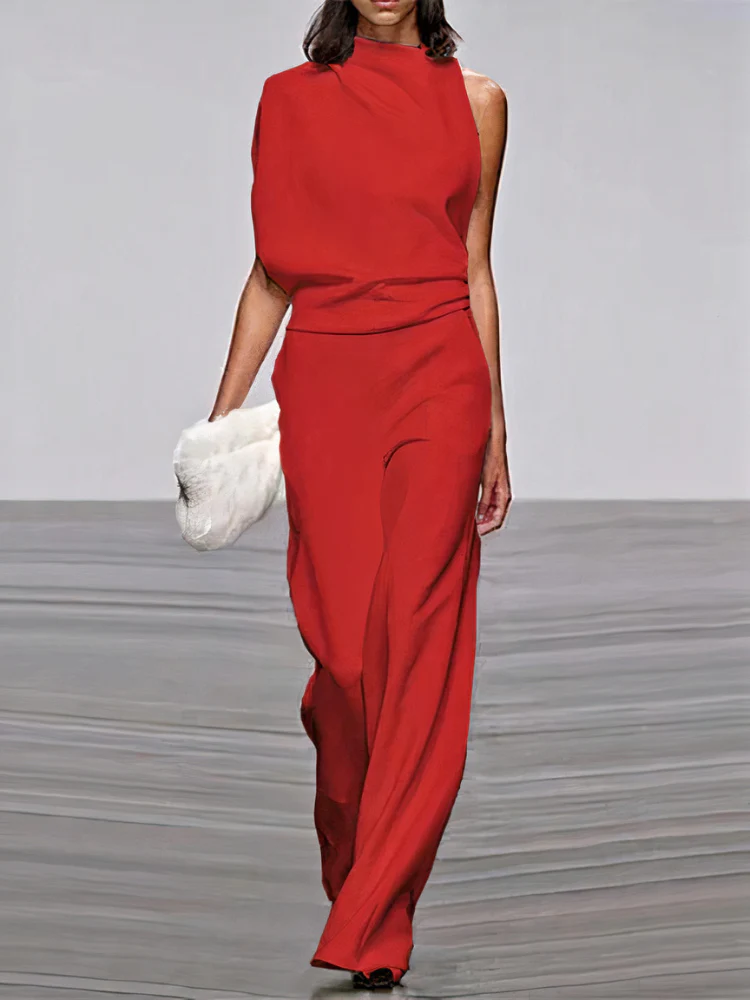 Damen moderner Jumpsuit mit weitem Bein | Hochzeitsgäste - Image 6