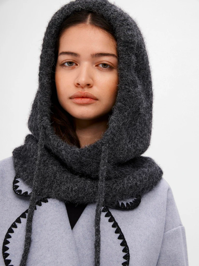 Damen Mütze | Kopfbedeckung mit Kapuze und klarer Silhouette - Image 3