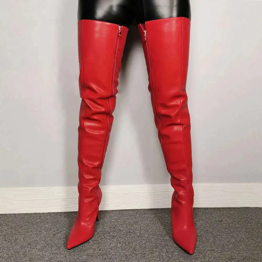 Damen-Overknee-Stiefel | Hohe Absätze - Image 7