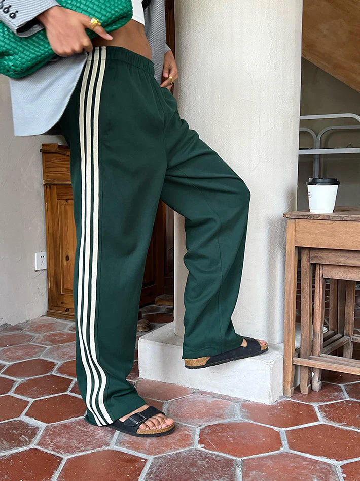 Damen Pantalon | Hohe Taille mit geraden Linien - Image 2