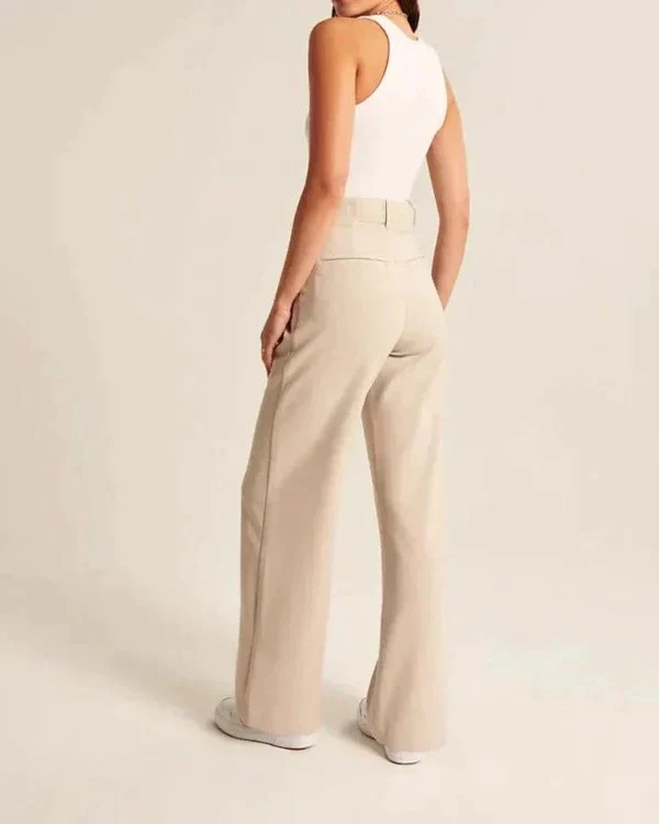 Damen Pantalon | Weite Beine mit hoher Taille - Image 14