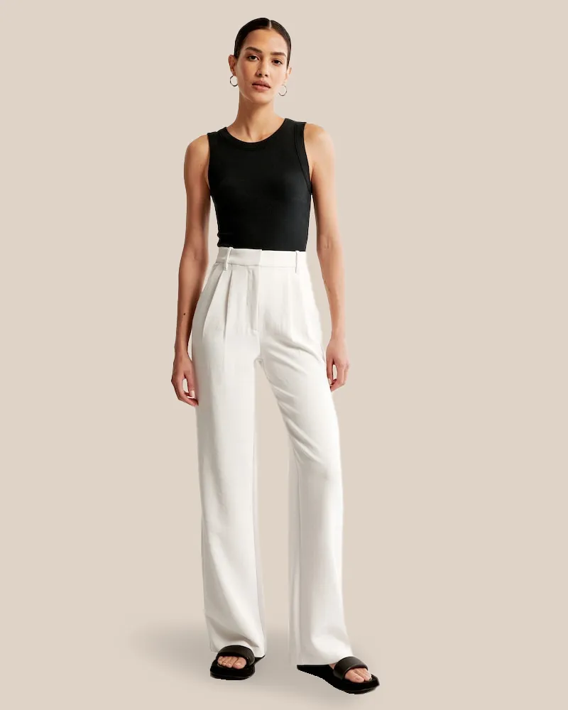 Damen Pantalon | Weite Beine mit hoher Taille - Image 15