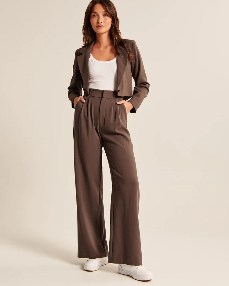 Damen Pantalon | Weite Beine mit hoher Taille - Image 16