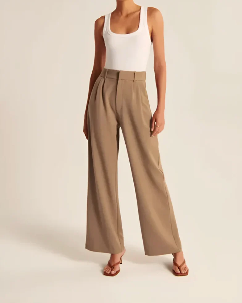 Damen Pantalon | Weite Beine mit hoher Taille - Image 17
