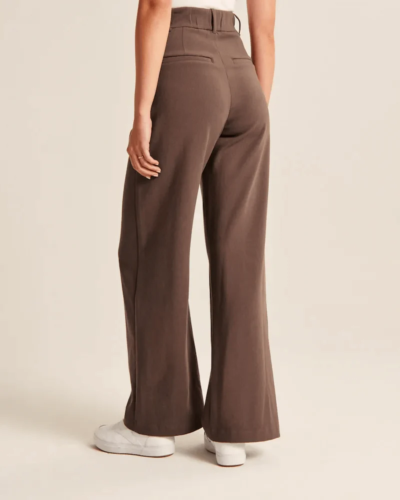 Damen Pantalon | Weite Beine mit hoher Taille - Image 4