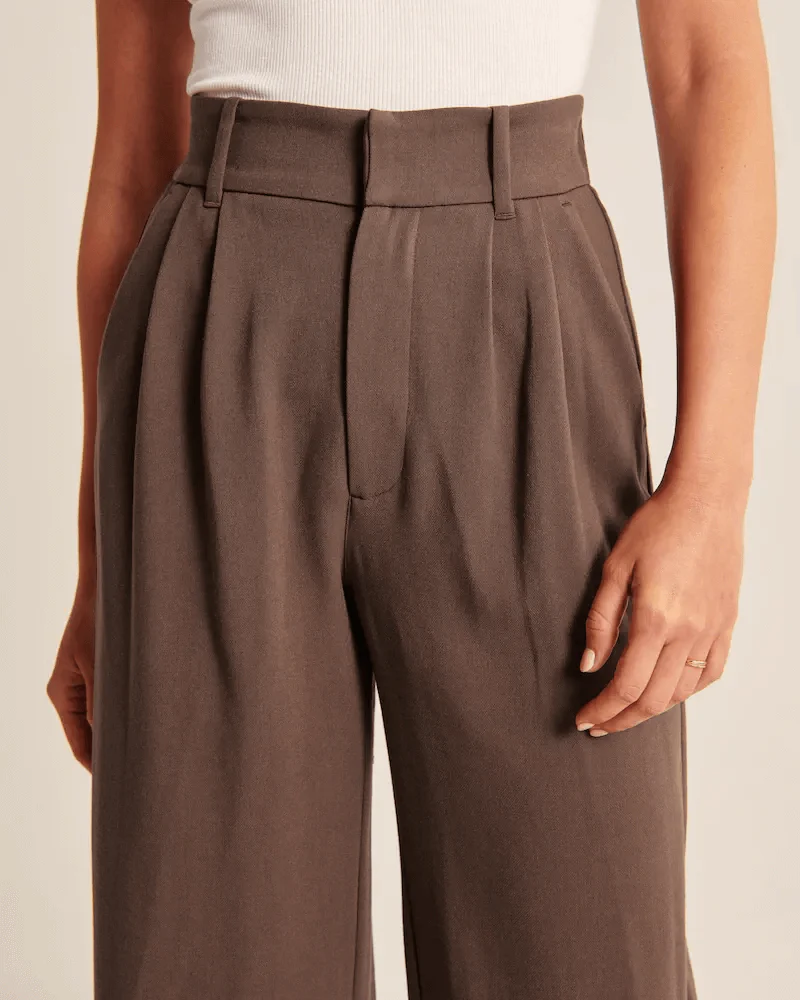 Damen Pantalon | Weite Beine mit hoher Taille - Image 5