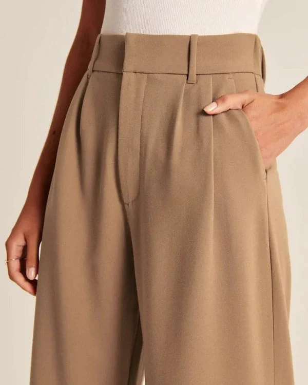 Damen Pantalon | Weite Beine mit hoher Taille - Image 7