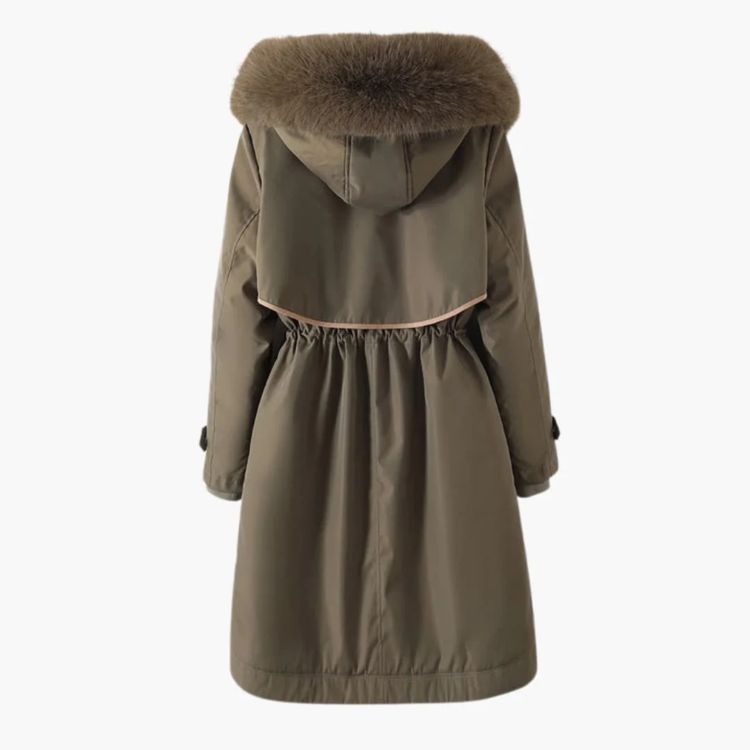 Damen Parka Jacke mit Kapuze - Image 2