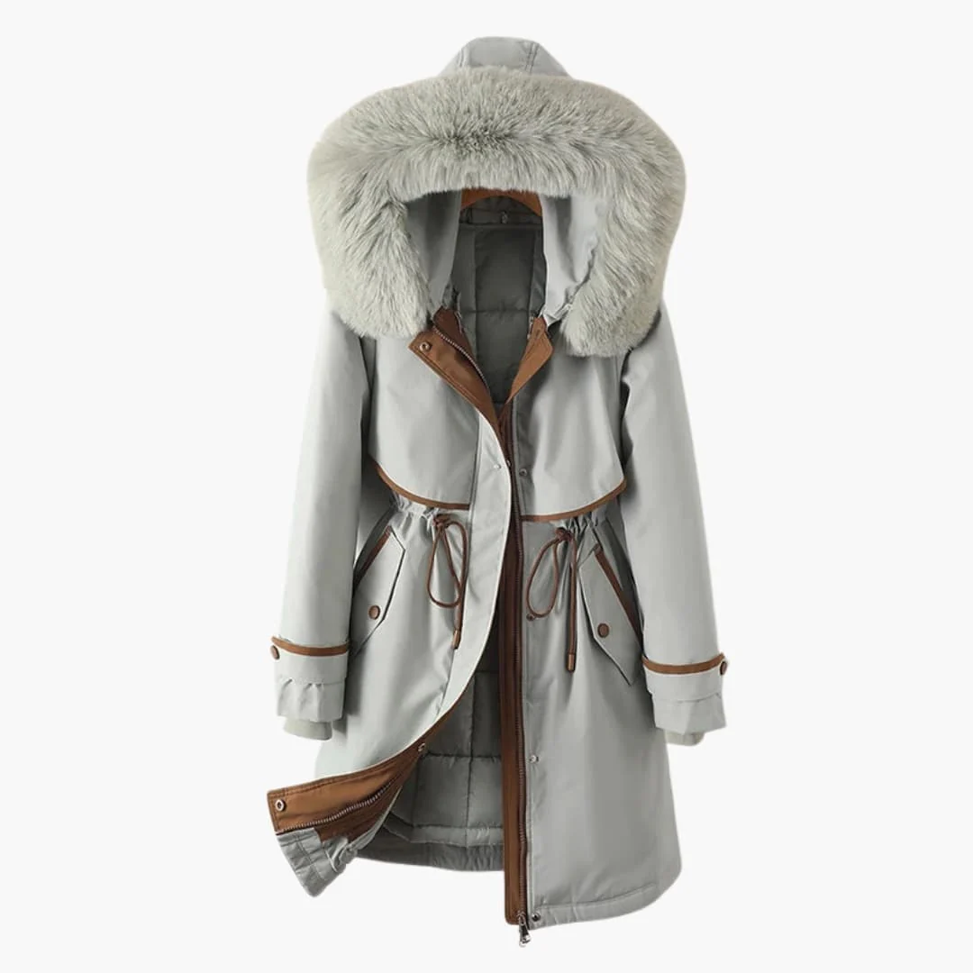 Damen Parka Jacke mit Kapuze - Image 3