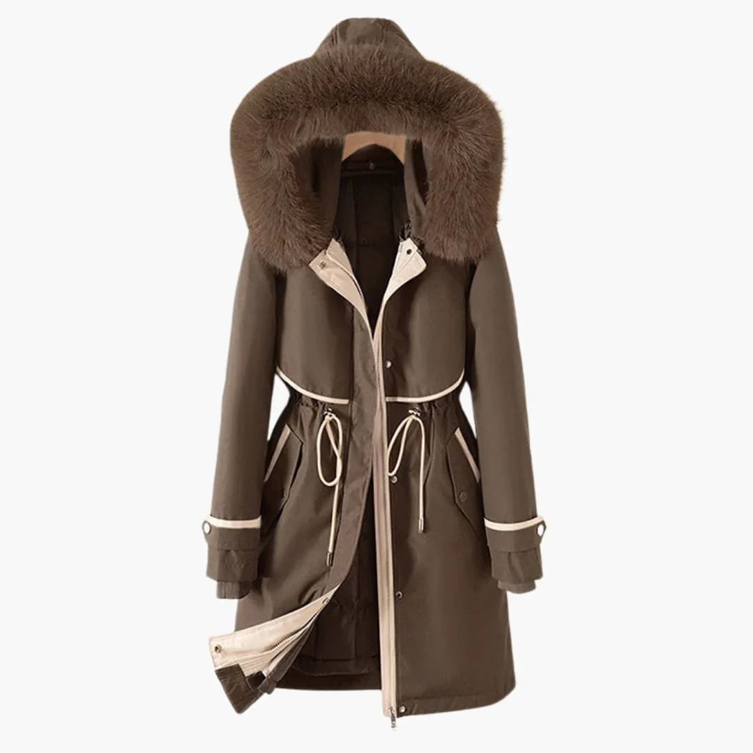 Damen Parka Jacke mit Kapuze - Image 4