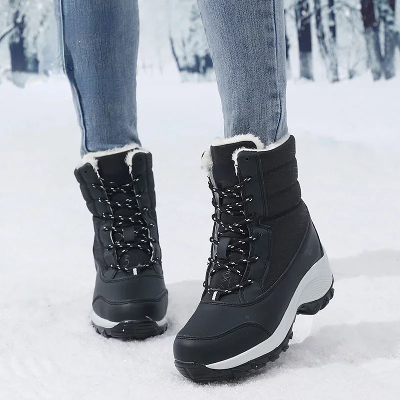 Damen Plateau-Schneestiefel | Lässig - Image 3