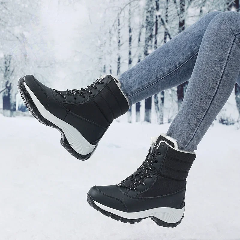 Damen Plateau-Schneestiefel | Lässig - Image 5